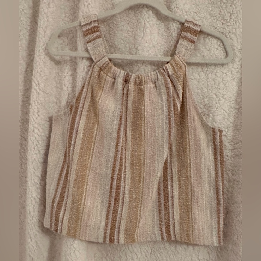 100% cotton flowy tank top
